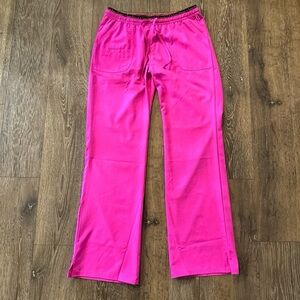 HeartSoul Heart Soul Break on Through scrub pants M Medium hot pink NWOT